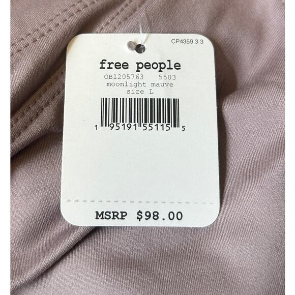 Free People Movement Very Prairie Legging Women's Moonlight Mauve Size Large NWT - Picture 6 of 10